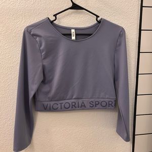 Victoria’s Secret SPORT | long sleeve crop workout top